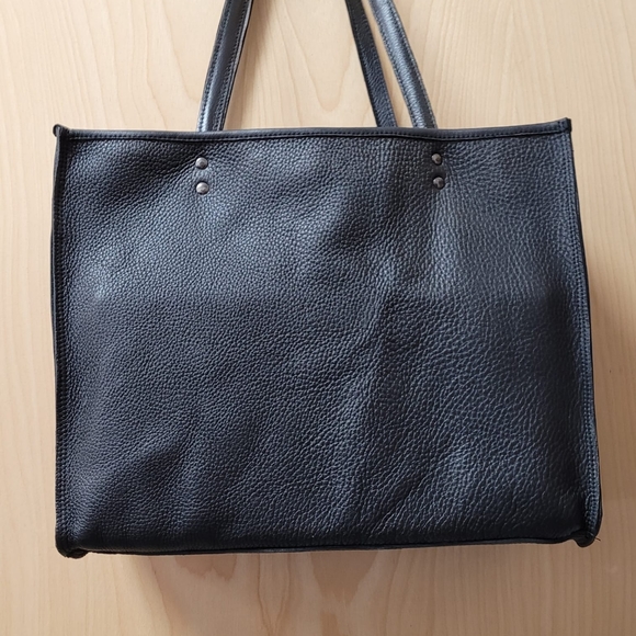 Handmade Italian Black Gentle Leather Bag
